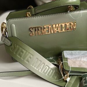 Steve Madden Olive Green Crossbody Bag